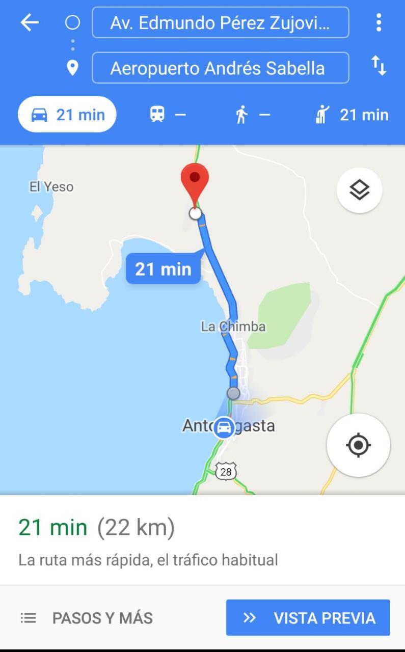 Hermoso Departamento Con Vista Al Mar Antofagasta Kültér fotó
